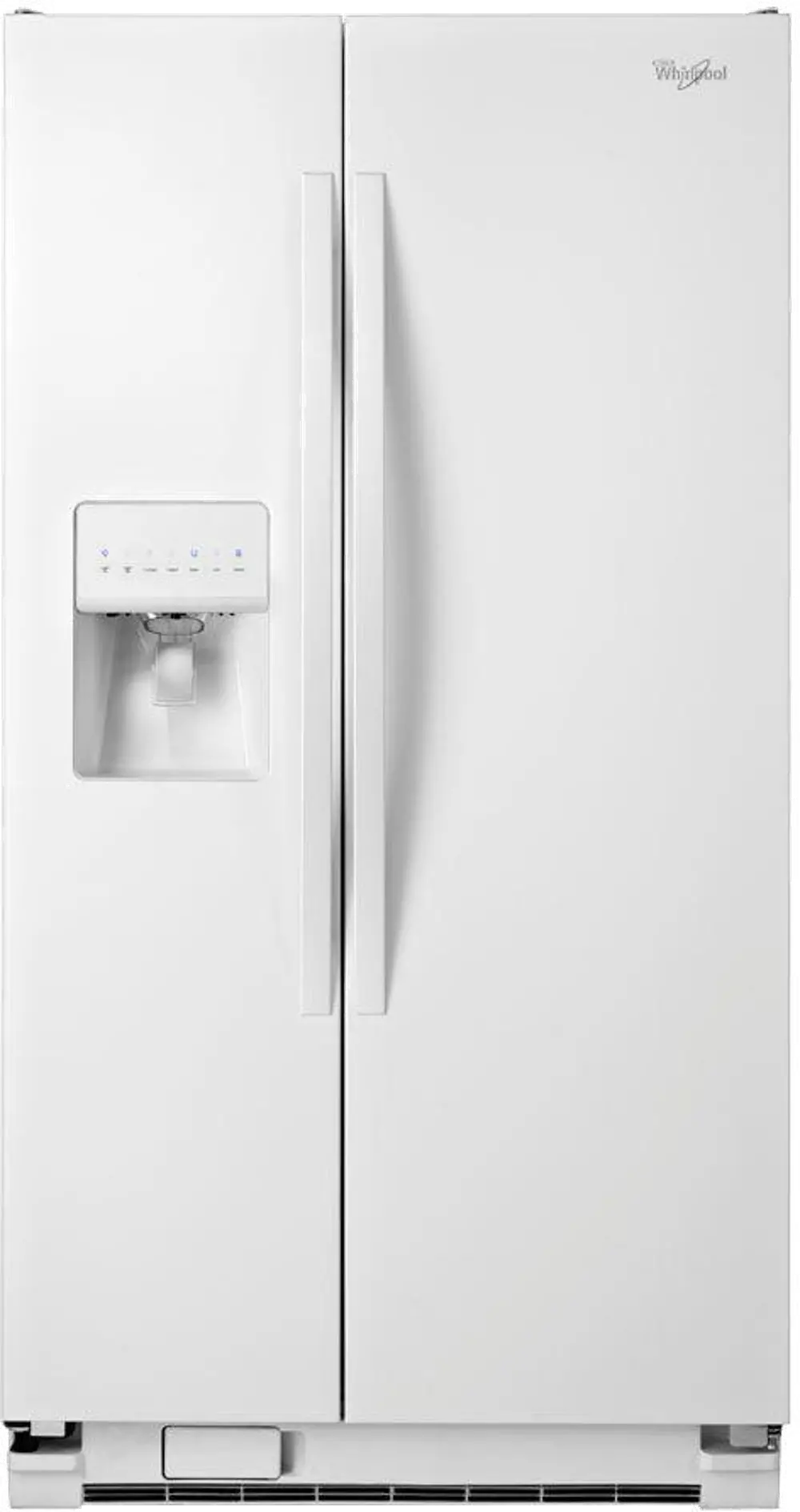WRS325FDAW Whirlpool Side-by-Side Refrigerator - 36 Inch White-1