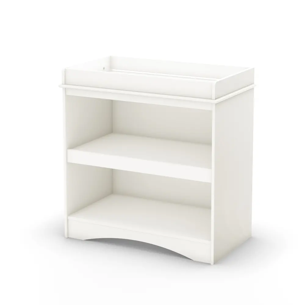 2260334 Pure White Changing Table - Peak-a-Boo -1