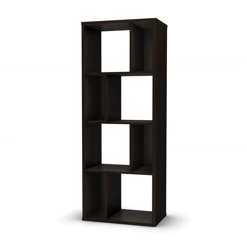 5159731 Chocolate Shelving Unit with 8 Compartments - Reveal-1