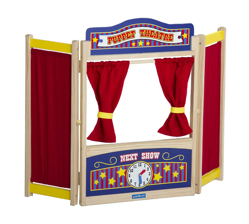 Wooden Table Top Theater - Dramatic Play-1