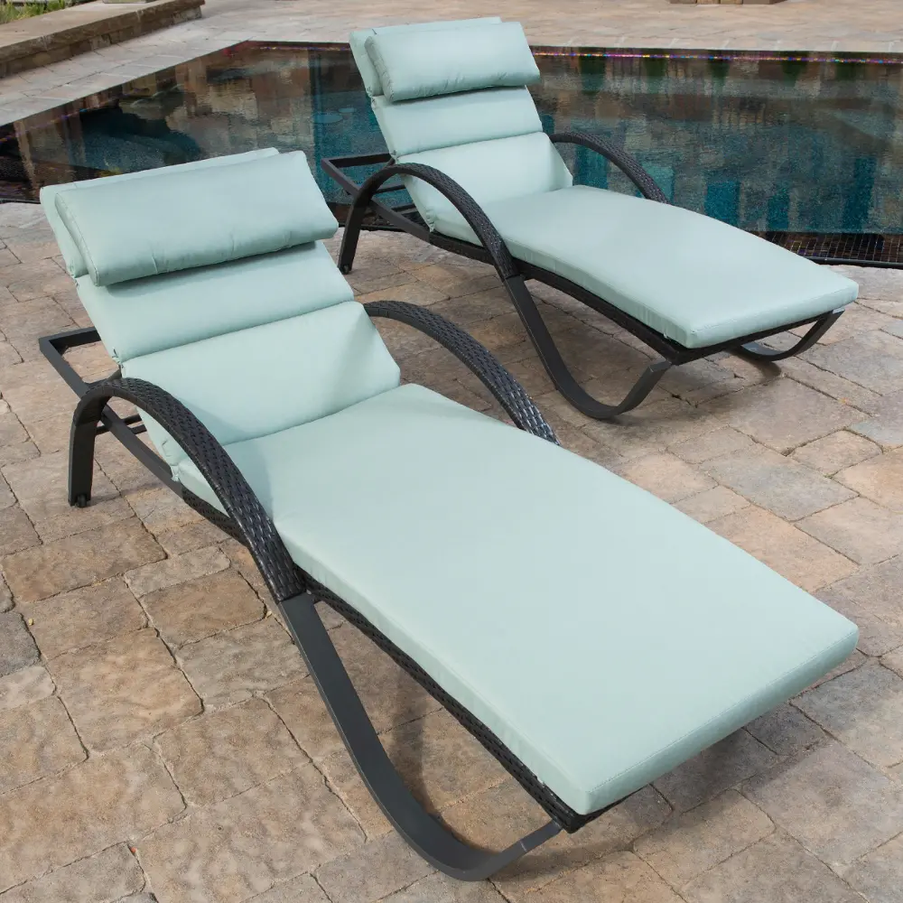 Blue Loungers 2-Pack - Deco-1
