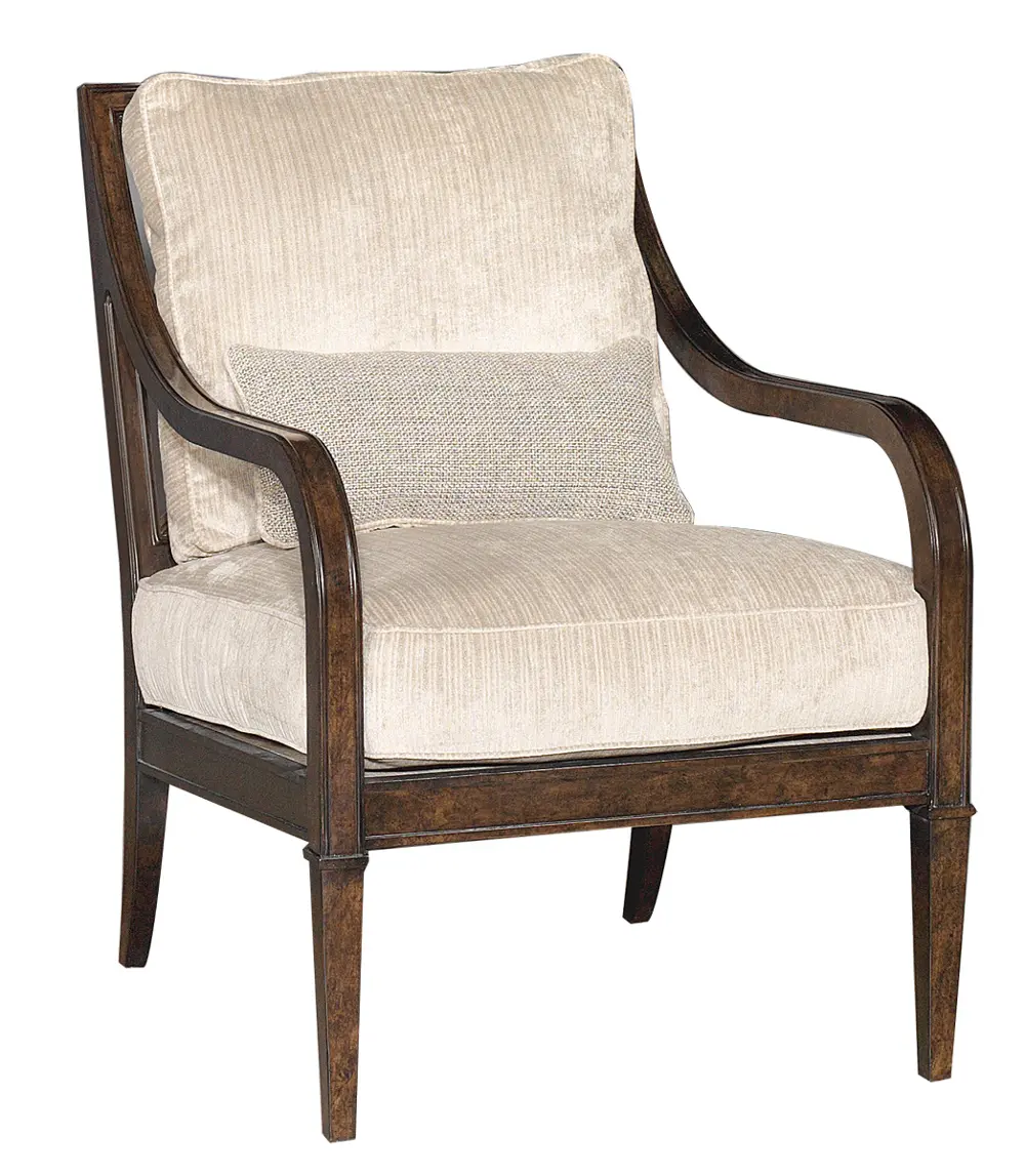 Classics 27 Inch Wood Accent Chair-1