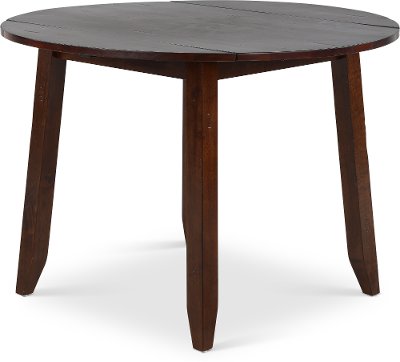 Dining Tables In The Furniture, Round Table With Drop Leaves