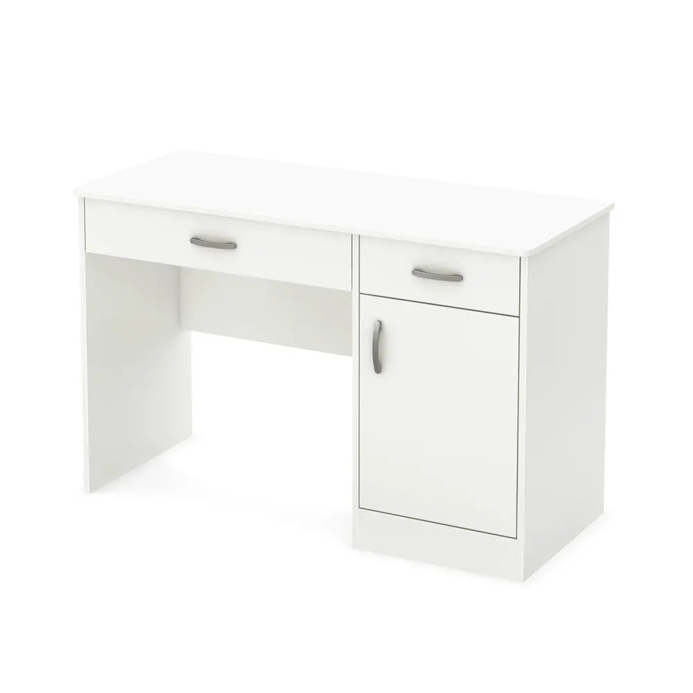 7250070 Pure White Small Desk - Axess-1