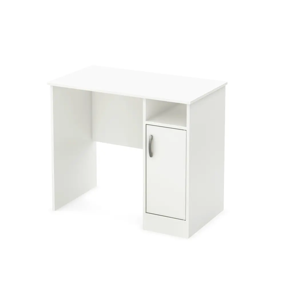 7250075 White Small Desk - Axess -1