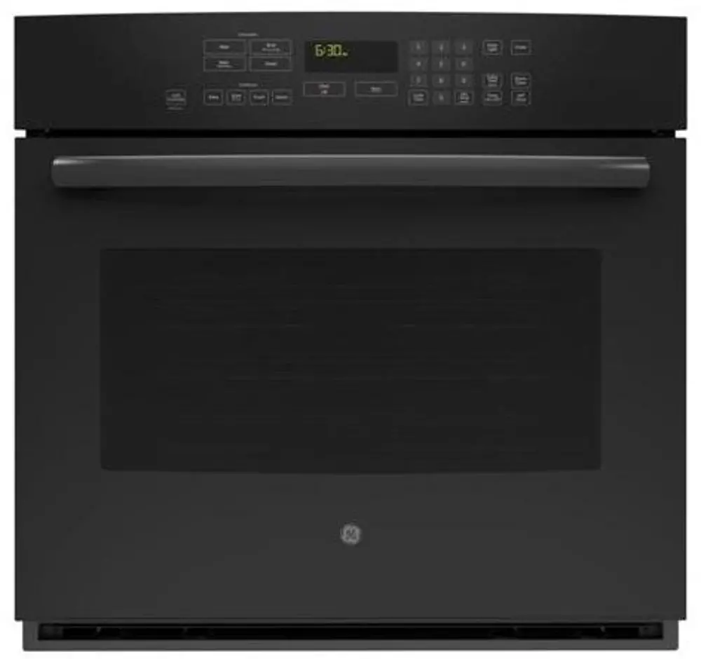 PT7050DFBB GE Profile 30 Inch Convection Single Wall Oven with Steam Clean - 5.0 cu. ft. Black-1