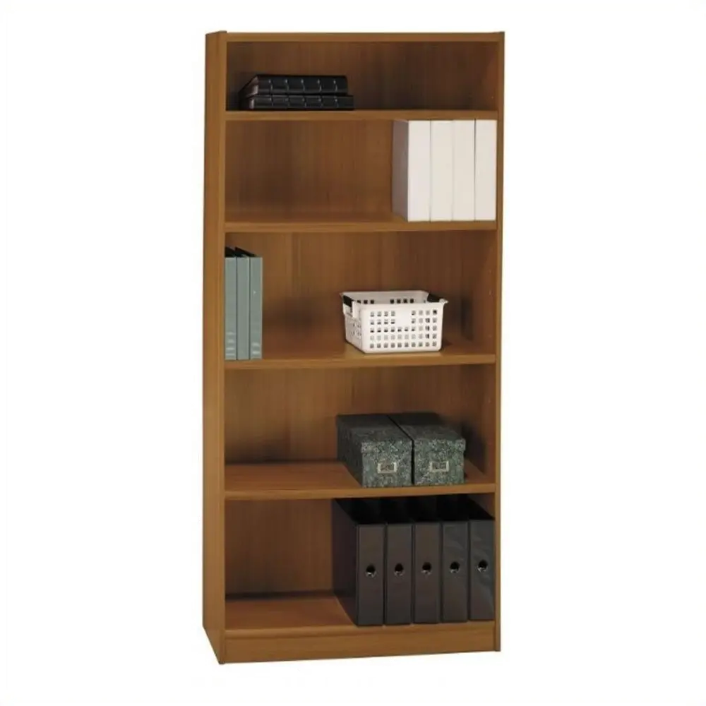 WL12446-03 Royal Oak 5-Shelf Bookcase - Universal -1