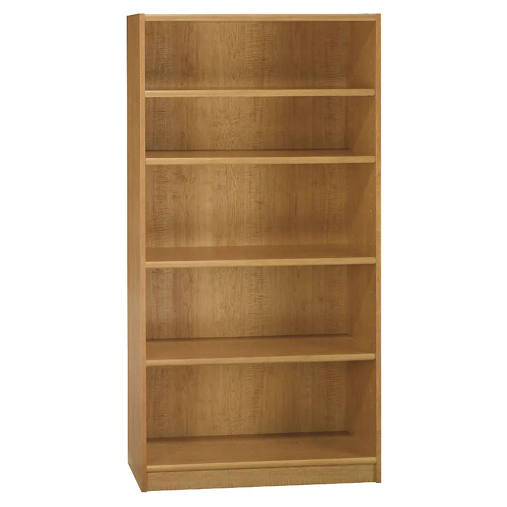 WL12450-03 Snow Maple 5-Shelf Bookcase - Universal -1
