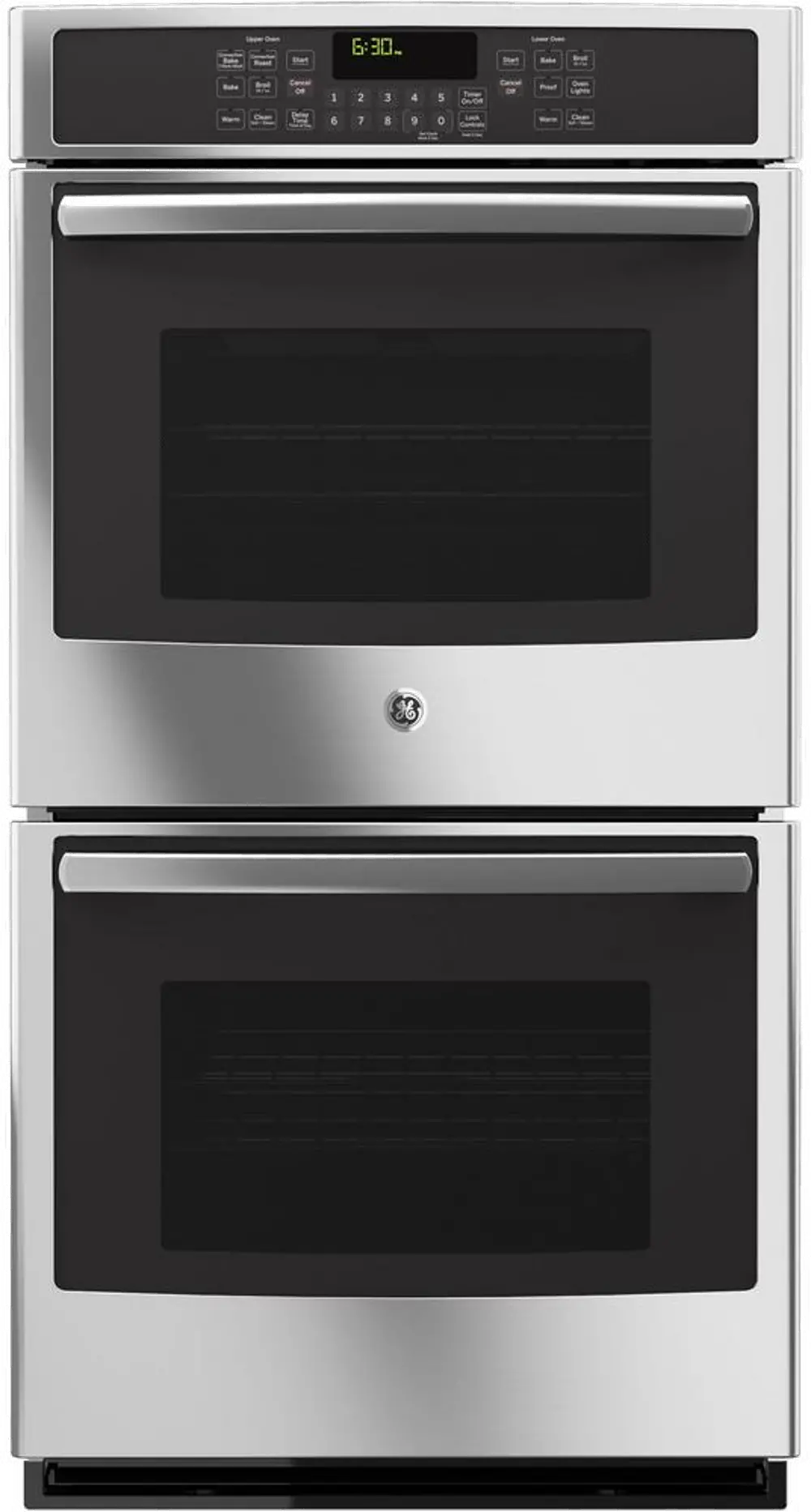JK5500SFSS GE 27 Inch Double Wall Oven - 8.6 cu. ft. Stainless Steel-1