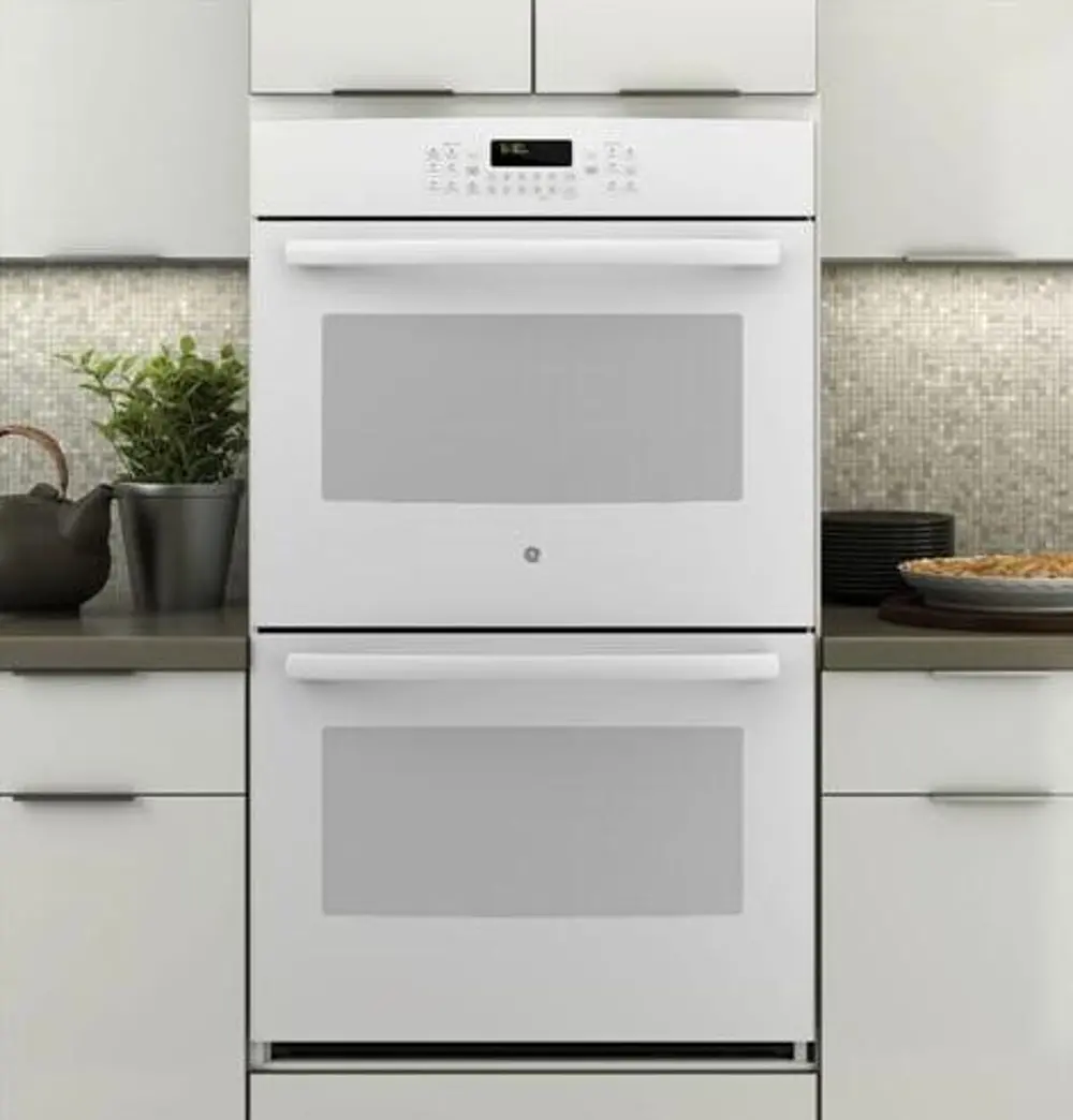 JT5500DFWW GE 30 Inch Double Wall Oven-1