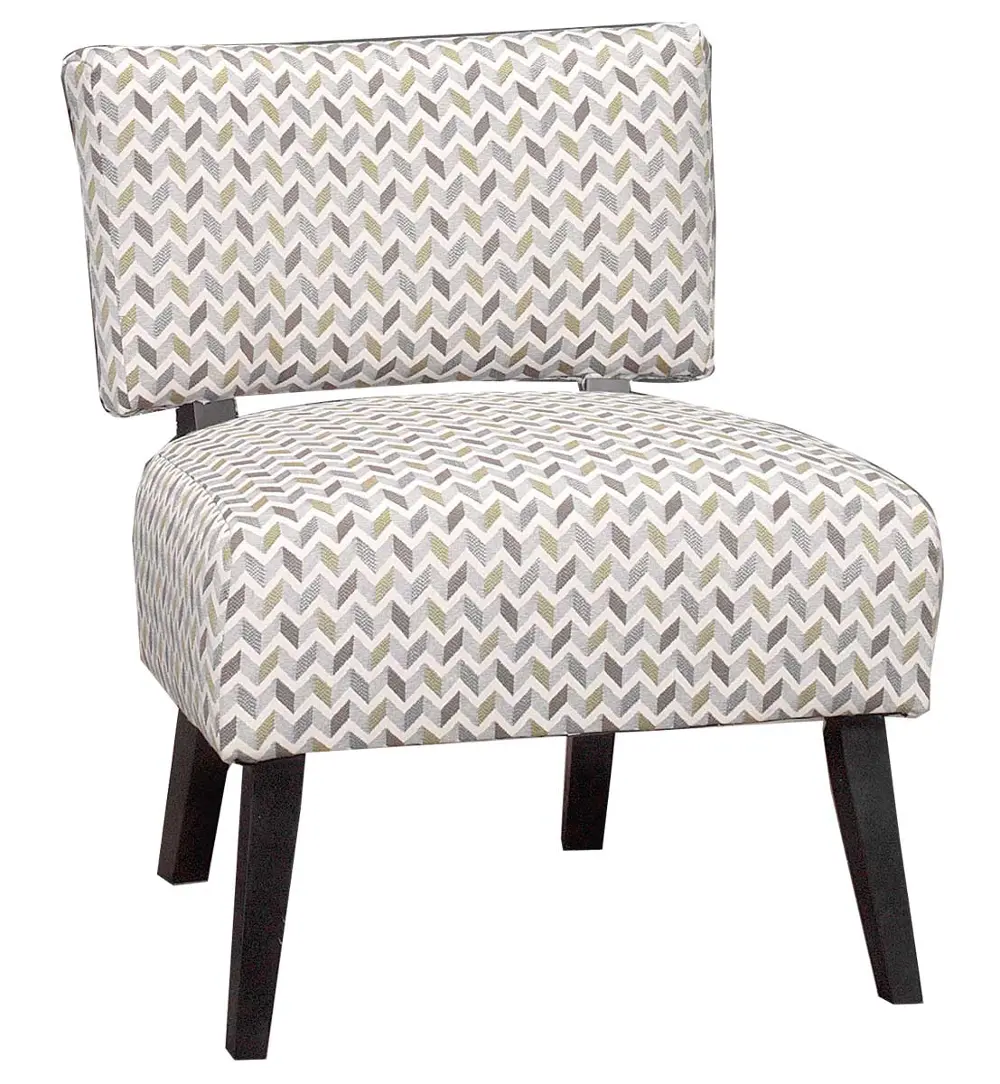 27 Inch Pattern Upholstered Accent Chair-1