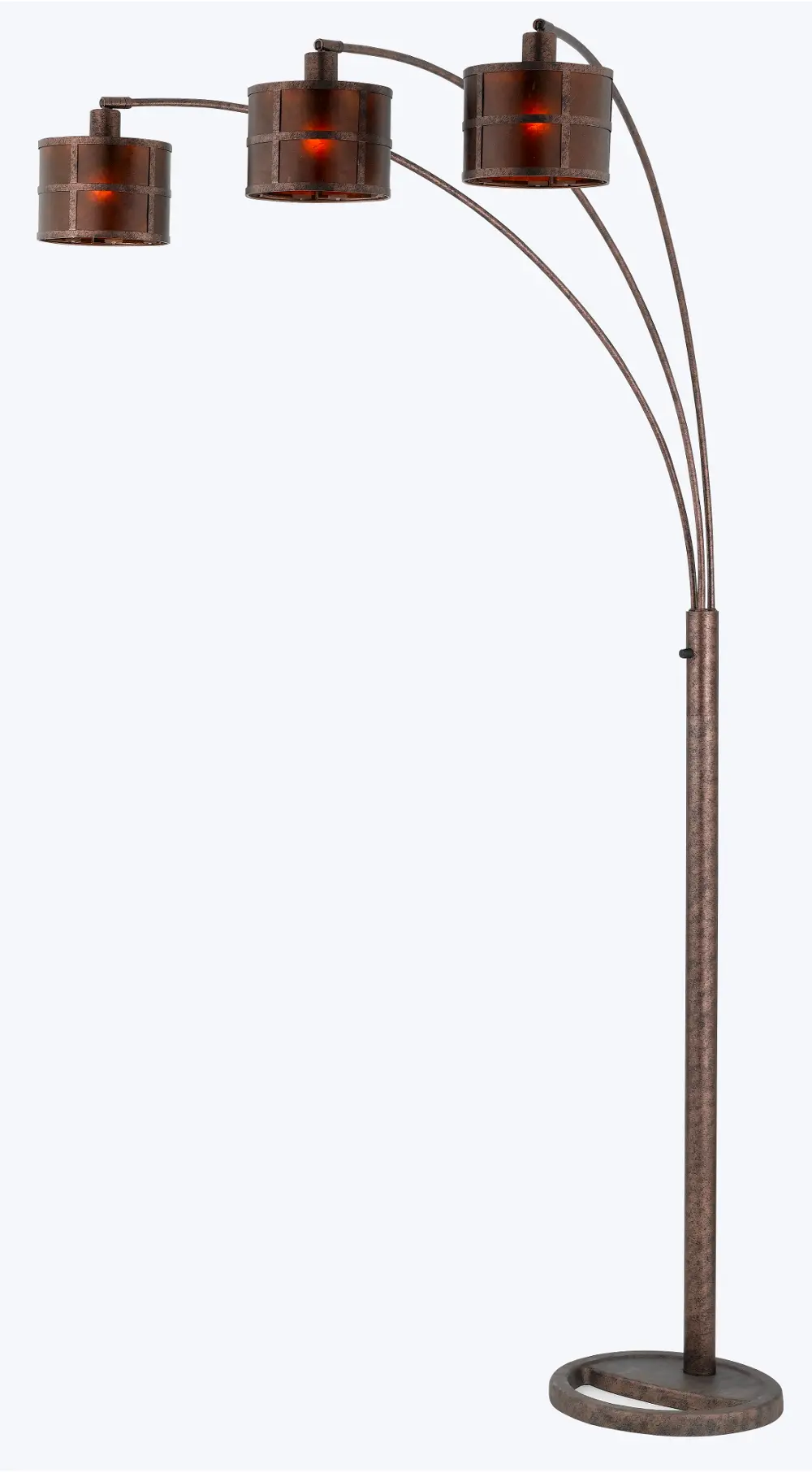 83 Inch Bronze Mica Arc Lamp-1