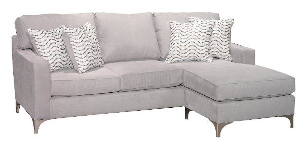 Couches And Sofas For Rc Willey Furniture Contemporary Gray Sofa Chaise Tessa