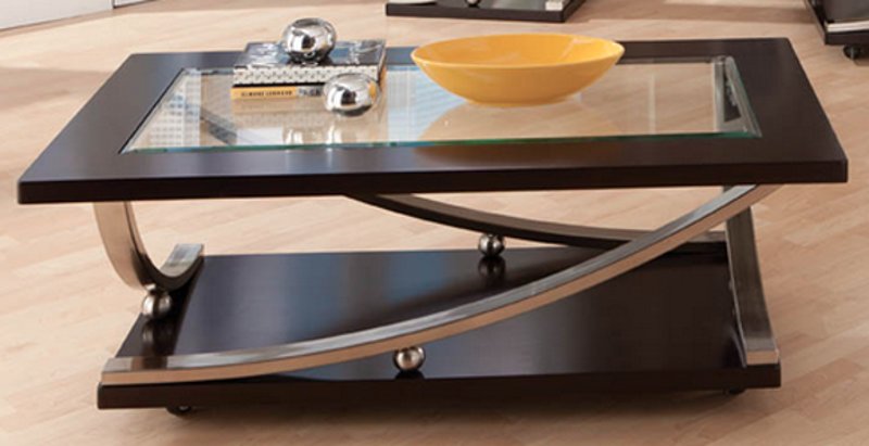 Modern Glass Coffee Table - Melrose | RC Willey Furniture Store