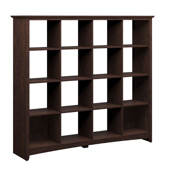 Cherry 16 Cube Storage Bookcase