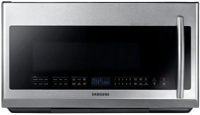Samsung 2 1 Cu Ft Over The Range Microwave Oven Stainless Steel Me21f707mjt Samsung 2 1 Cu Ft Over The Range Microwave Oven Stainless