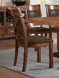 Caramel Brown Dining Room Chair