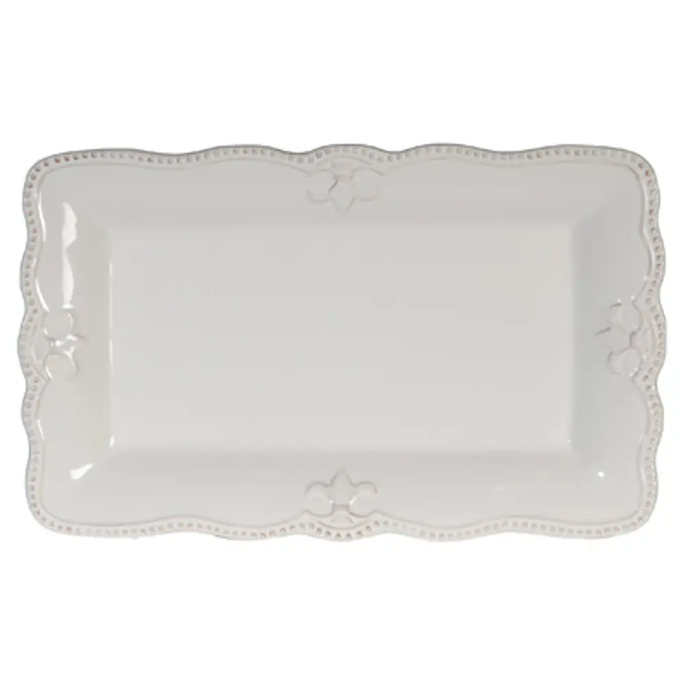 White Rectangular Platter-1