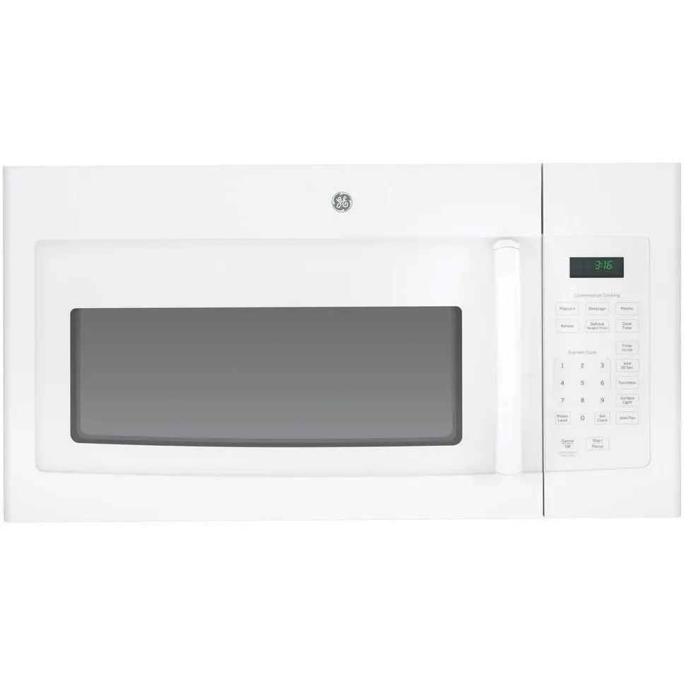 JVM3160DFWW GE Over the Range Microwave - 1.6 cu. ft. White-1