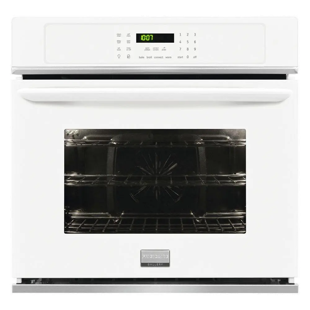 FGEW2765PW Frigidaire Gallery 27 Inch Single Wall Oven - 3.8 cu. ft. White-1