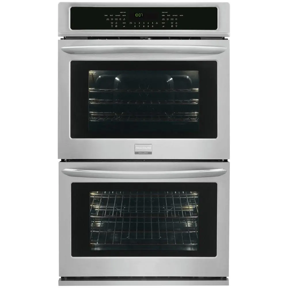 FGET3065PF Frigidaire Gallery 30 Inch Double Wall Oven - 9.2 cu. ft. Stainless Steel-1