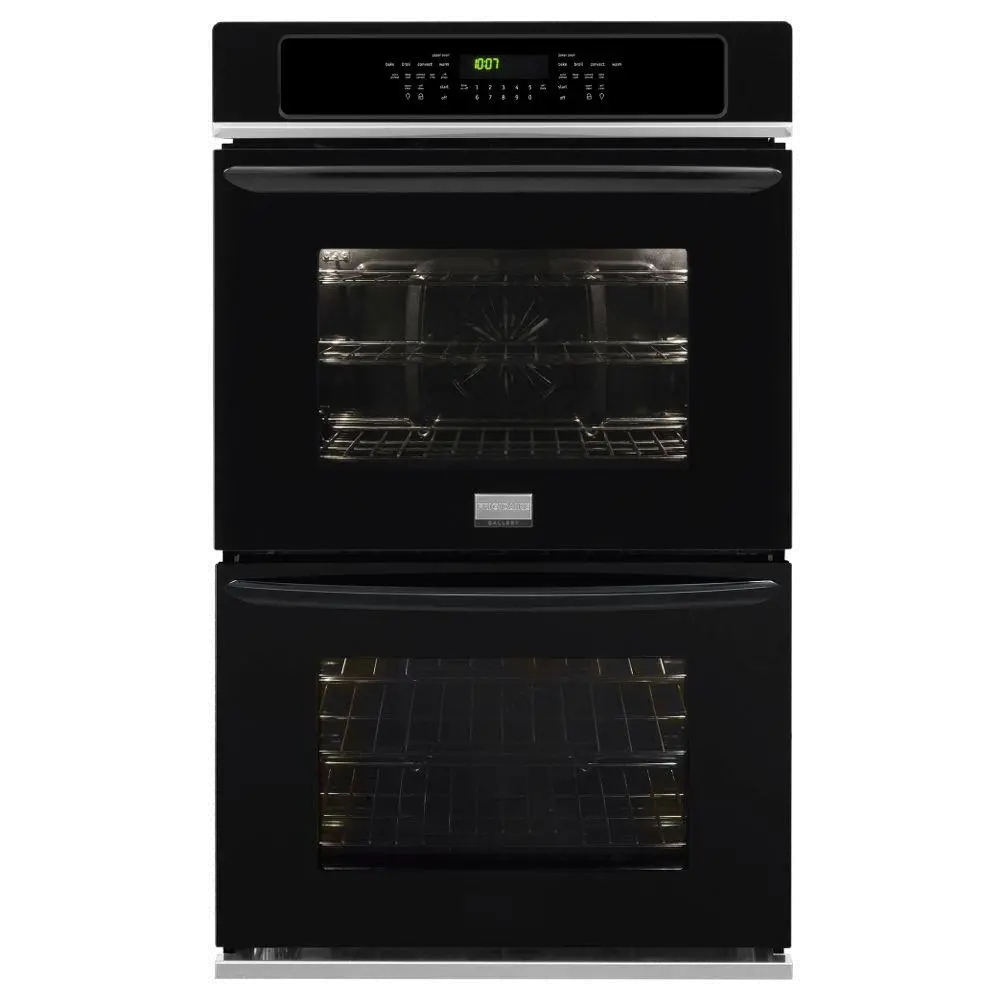 FGET2765PB Frigidaire Gallery 27 Inch Electric Wall Oven Self-Cleaning with Convection - Black-1
