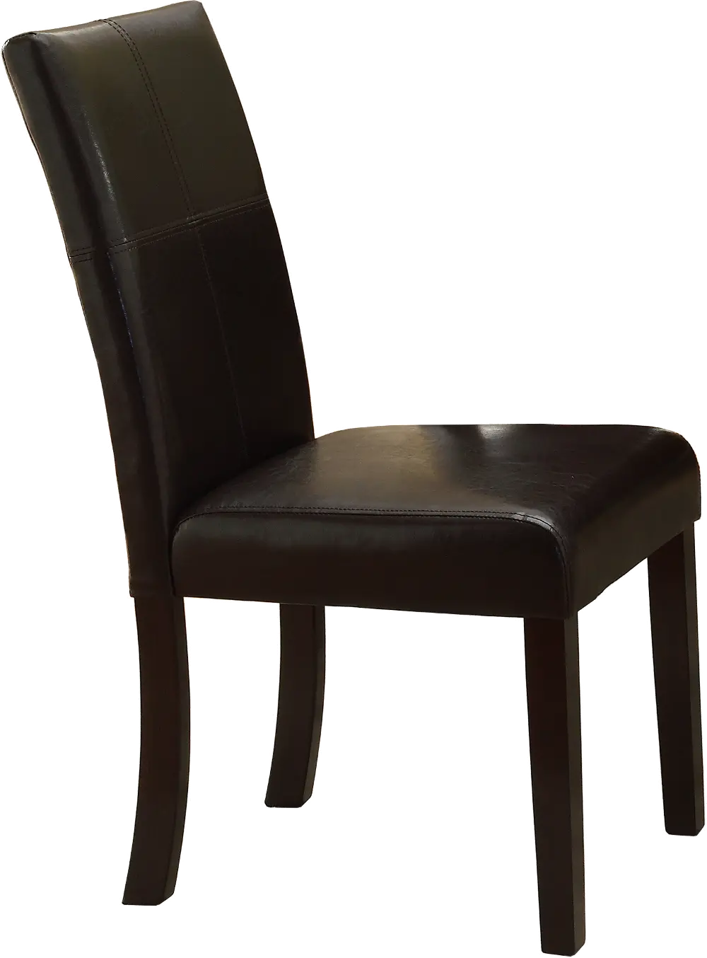 Dark Brown Modern Dining Chair - Pompei Collection-1
