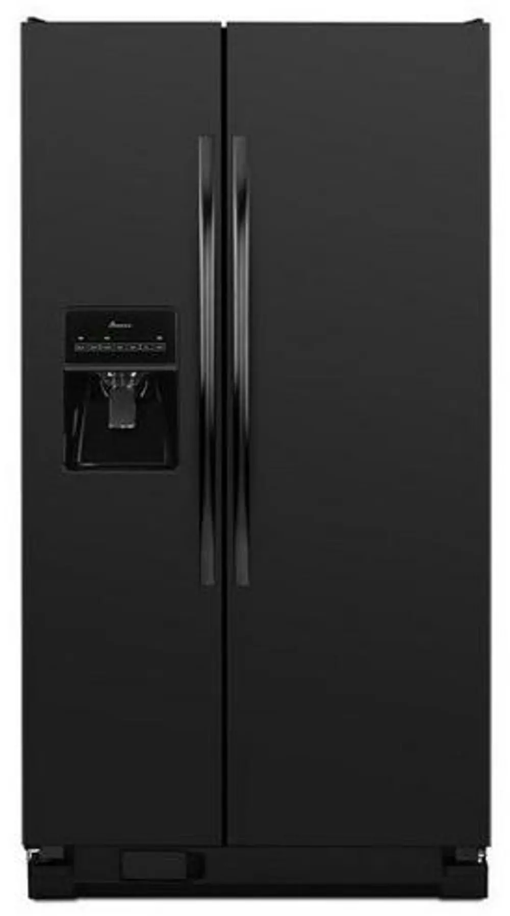 ASD2575BRB Amana Black Side-by-Side Refrigerator - 36 Inch-1