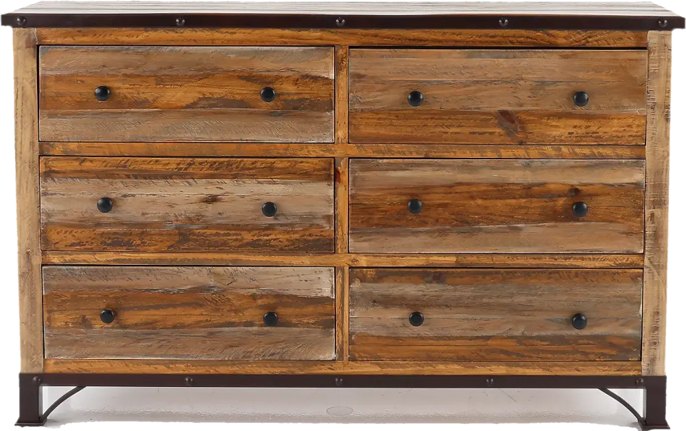 Antique Pine Dresser-1