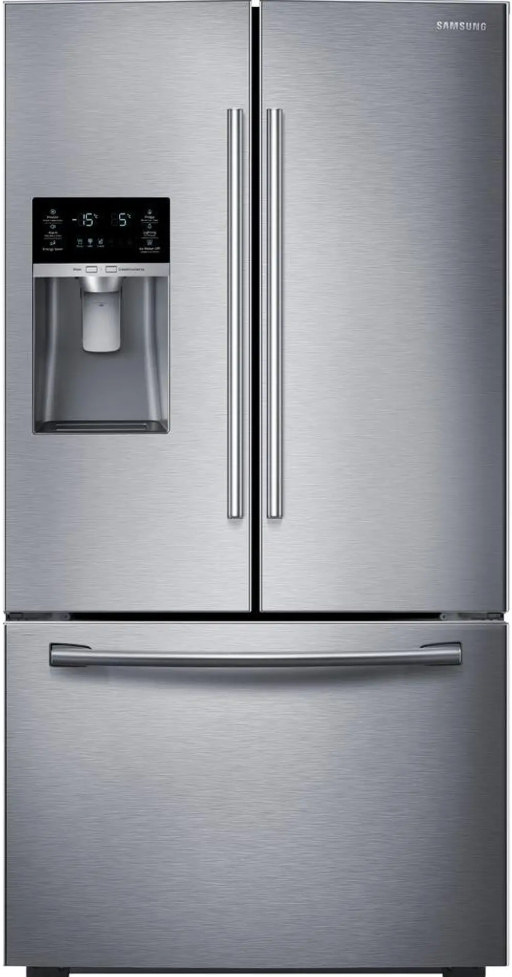 RF23HCEDBSR Samsung Counter Depth French Door Smart Refrigerator - 22.5 cu. ft., 36 Inch Stainless Steel-1