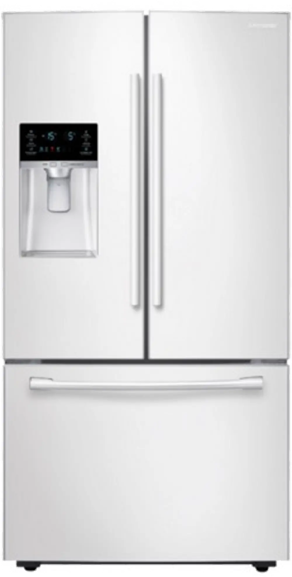 RF23HCEDBWW Samsung Counter Depth French Door Smart Refrigerator - 22.5 cu. ft., 36 Inch White-1