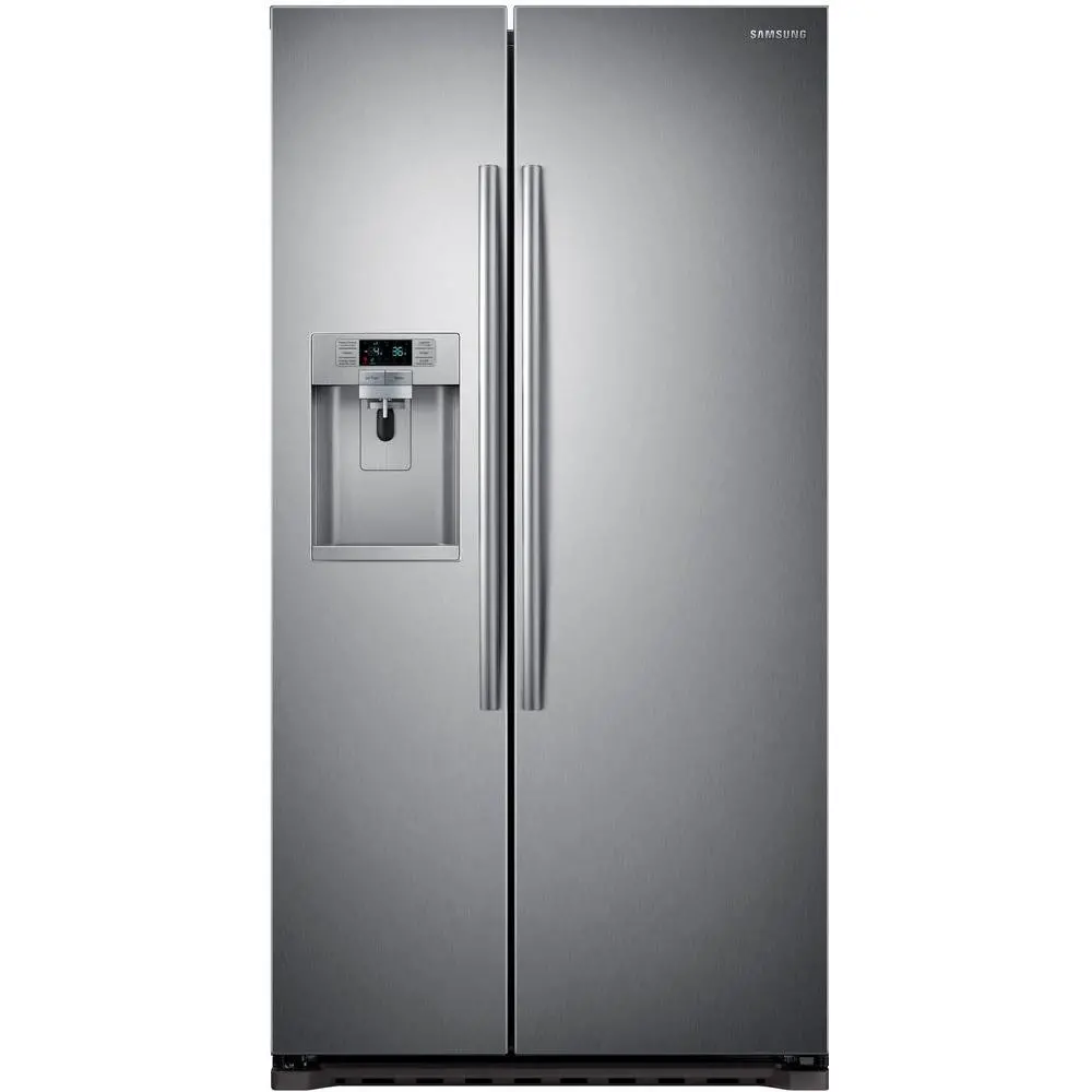RS22HDHPNSR Samsung Side-by-Side Refrigerator - 36 Inch Counter Depth Stainless Steel-1