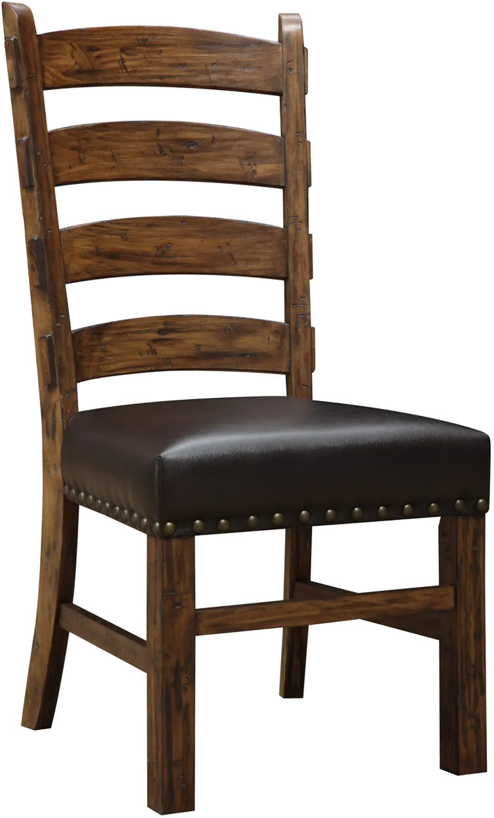 Chambers Creek Brown Ladder Back Dining Room Chair-1