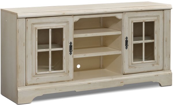 Tv Stands Furniture Rc Willey 67 Inch Antique White Tv Stand Highland Manor