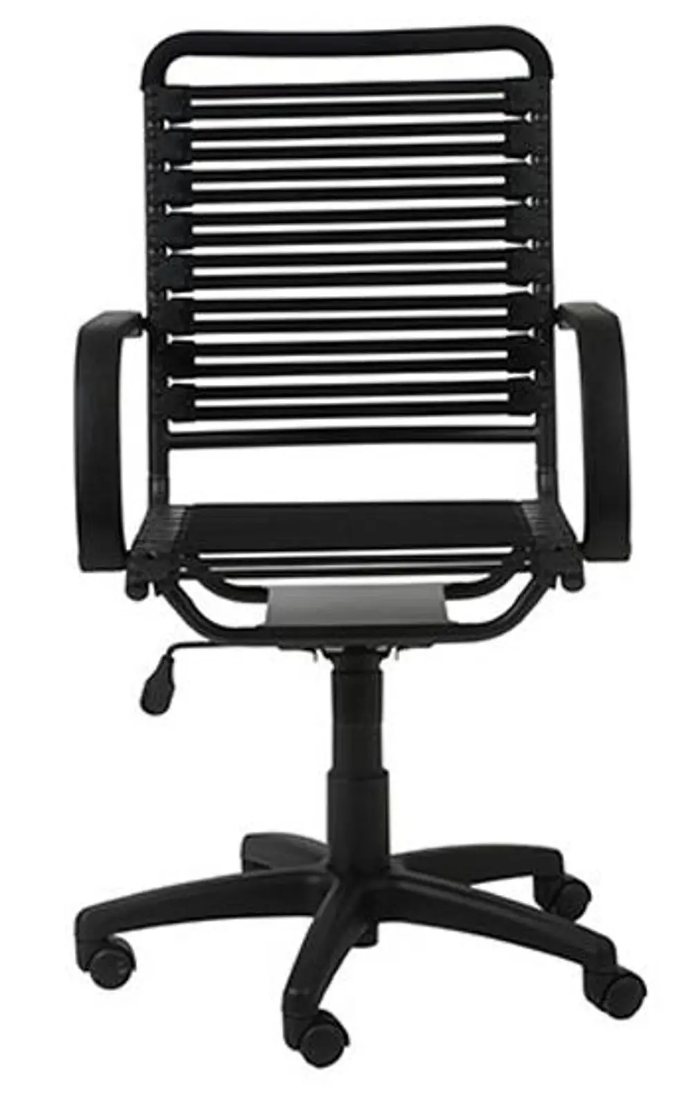 Black Bungee Cord High-Back Office Chair -Bungie-1