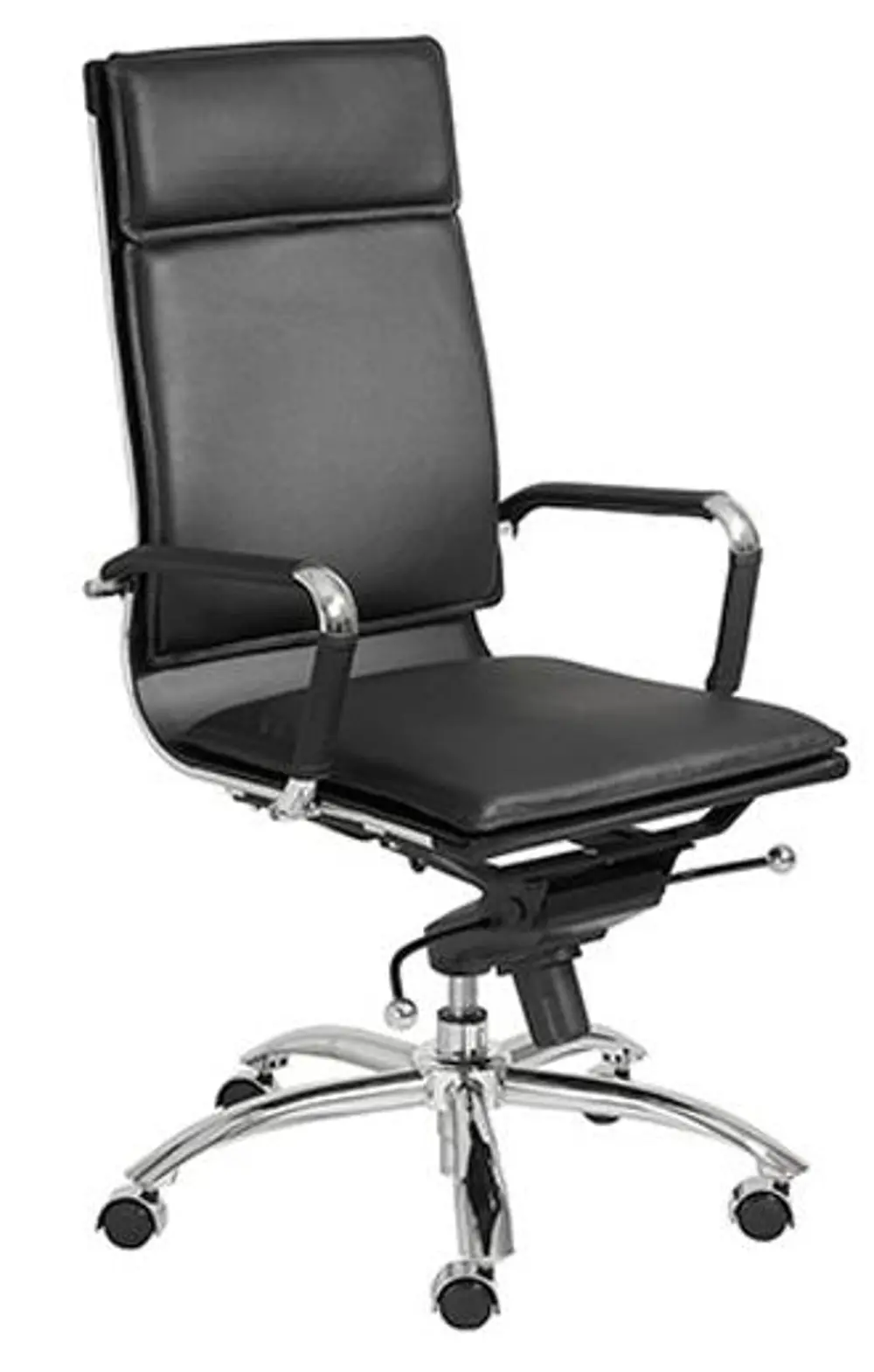 Black High-Back Office Chair - Gunar-1