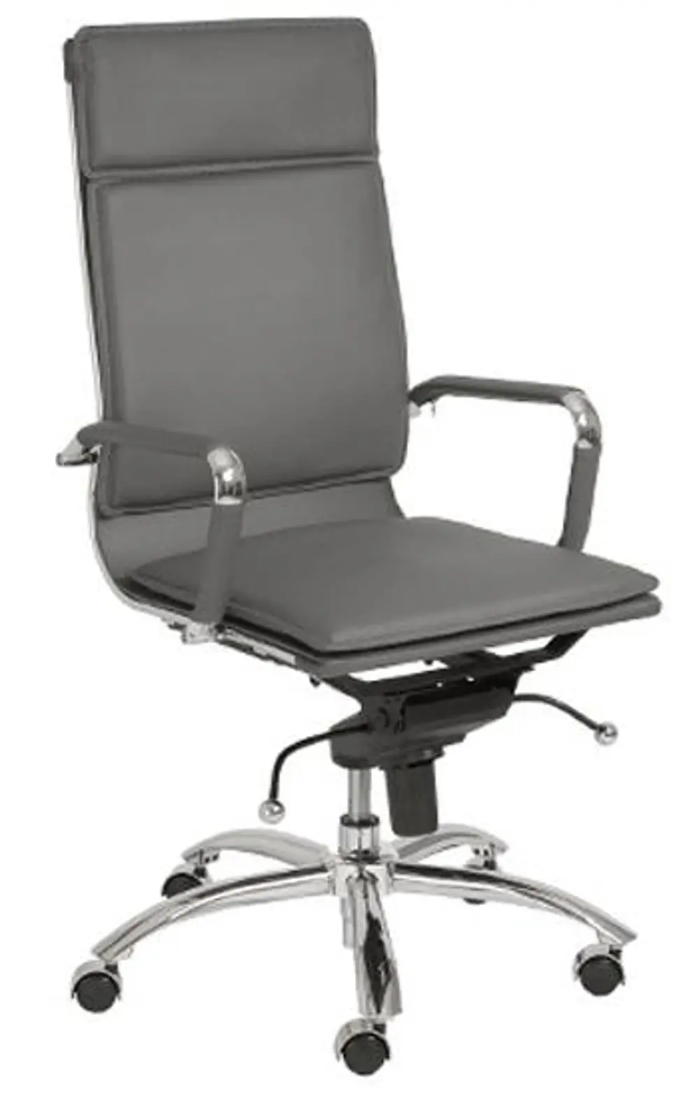 Gray High-Back Office Chair - Gunar -1