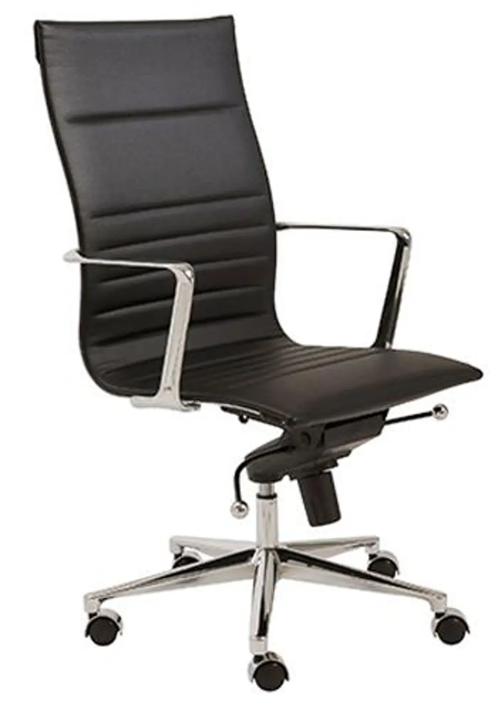 Black High-Back Office Chair - Kyler -1