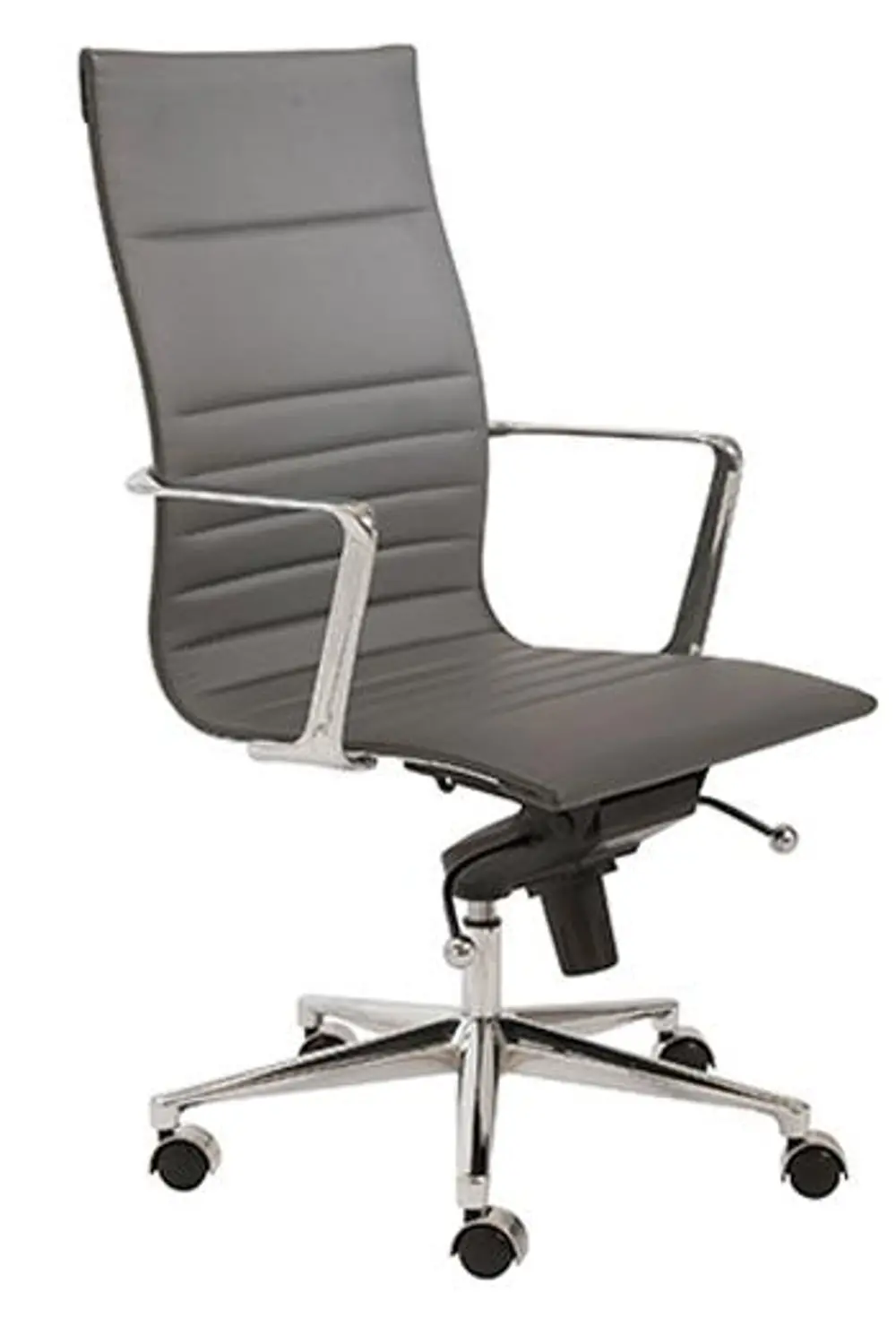 Gray High-Back Office Chair - Kyler -1