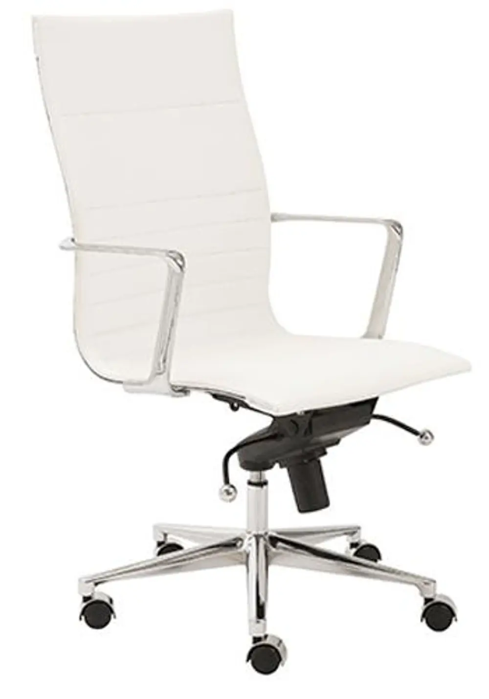 White High-Back Office Chair - Kyler -1