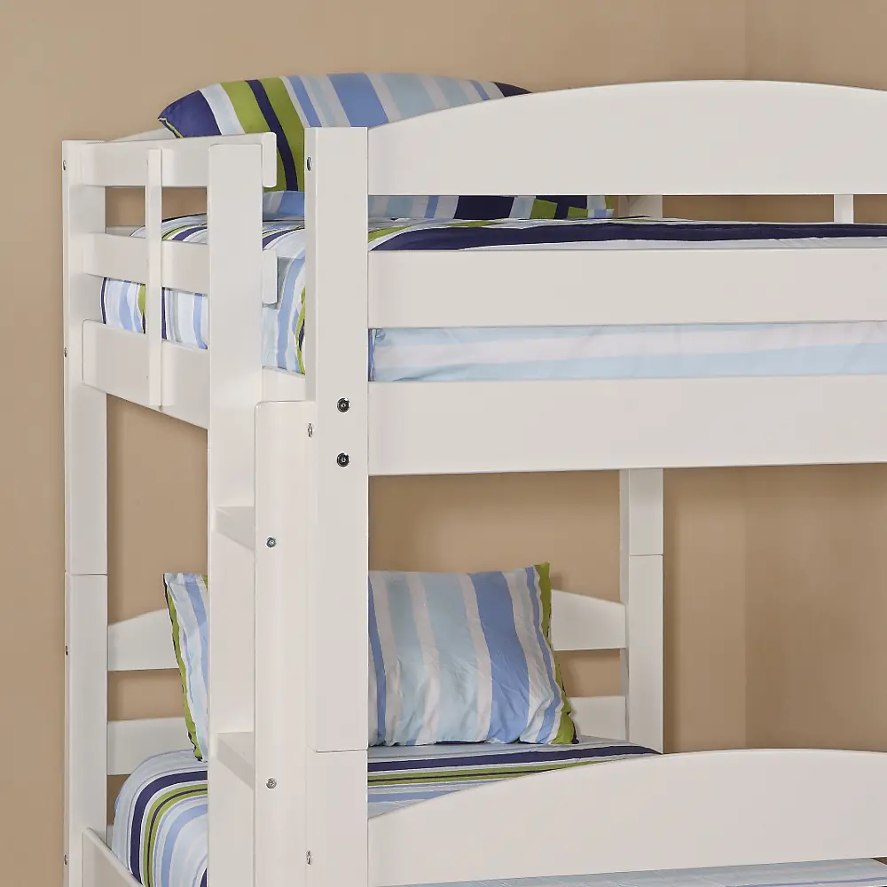 BWSTOTWH Carolina Ivory Twin-over-Twin Bunk Bed - Walker Edison-1