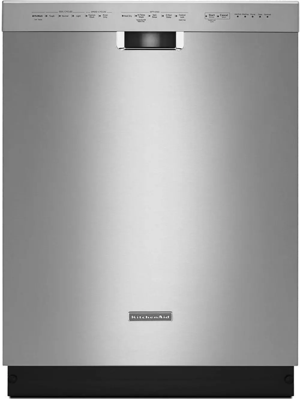 KDFE104DSS KitchenAid Stainless Steel 6-Cycle Dishwasher-1