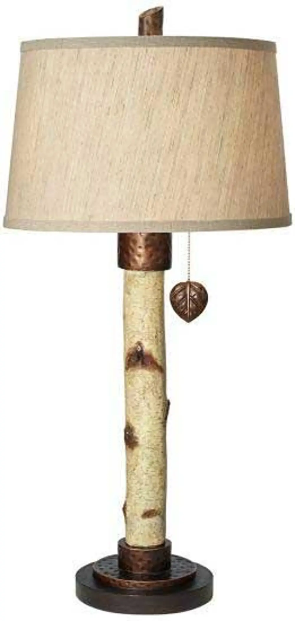 Natural Birch Tree Table Lamp-1