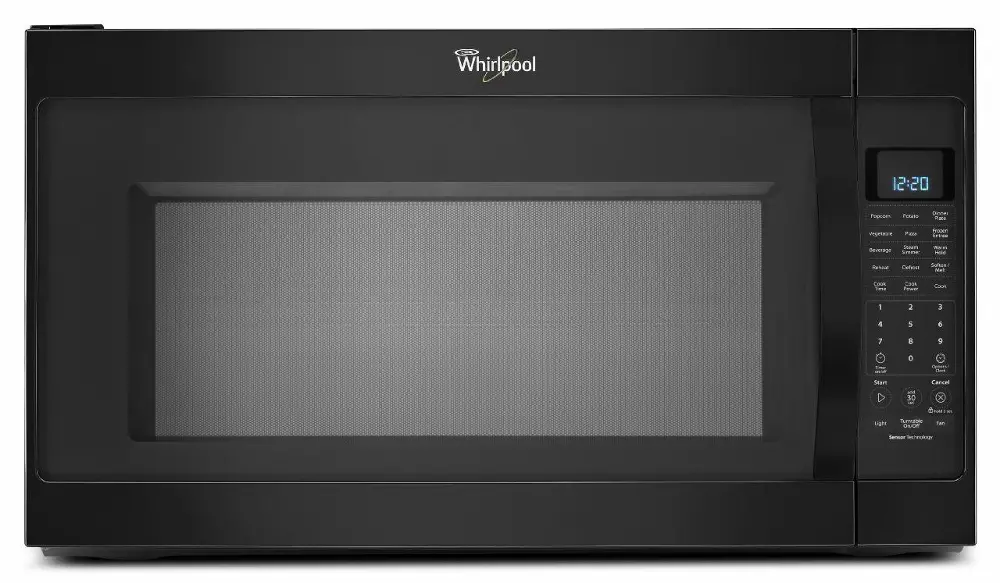 WMH53520CB Whirlpool Black 2.0 cu. ft. Over-the-Range Microwave Oven-1