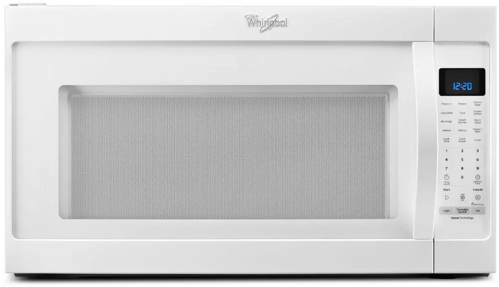 WMH53520CW Whirlpool 2.0 cu. ft. Over the Range Microwave with Sensor Cooking - White-1