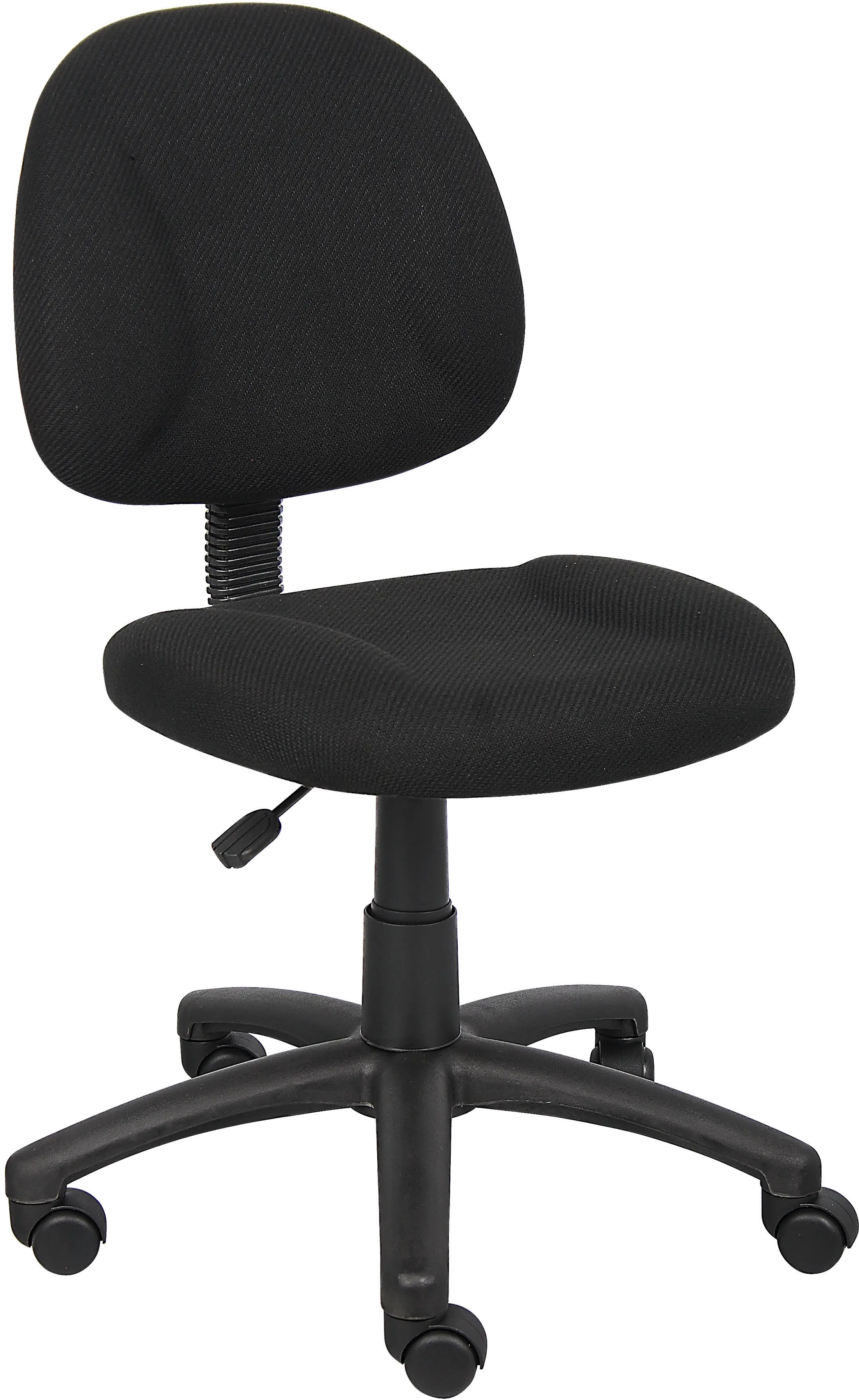 B315-BK Black Deluxe Posture Chair sku B315-BK