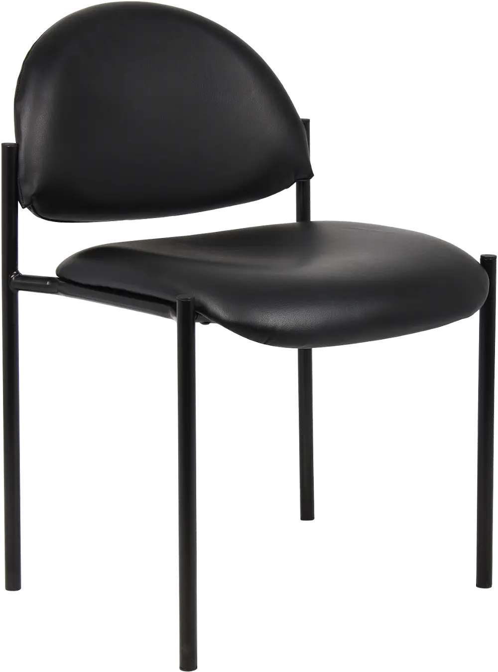 Black Stacking Chair-1
