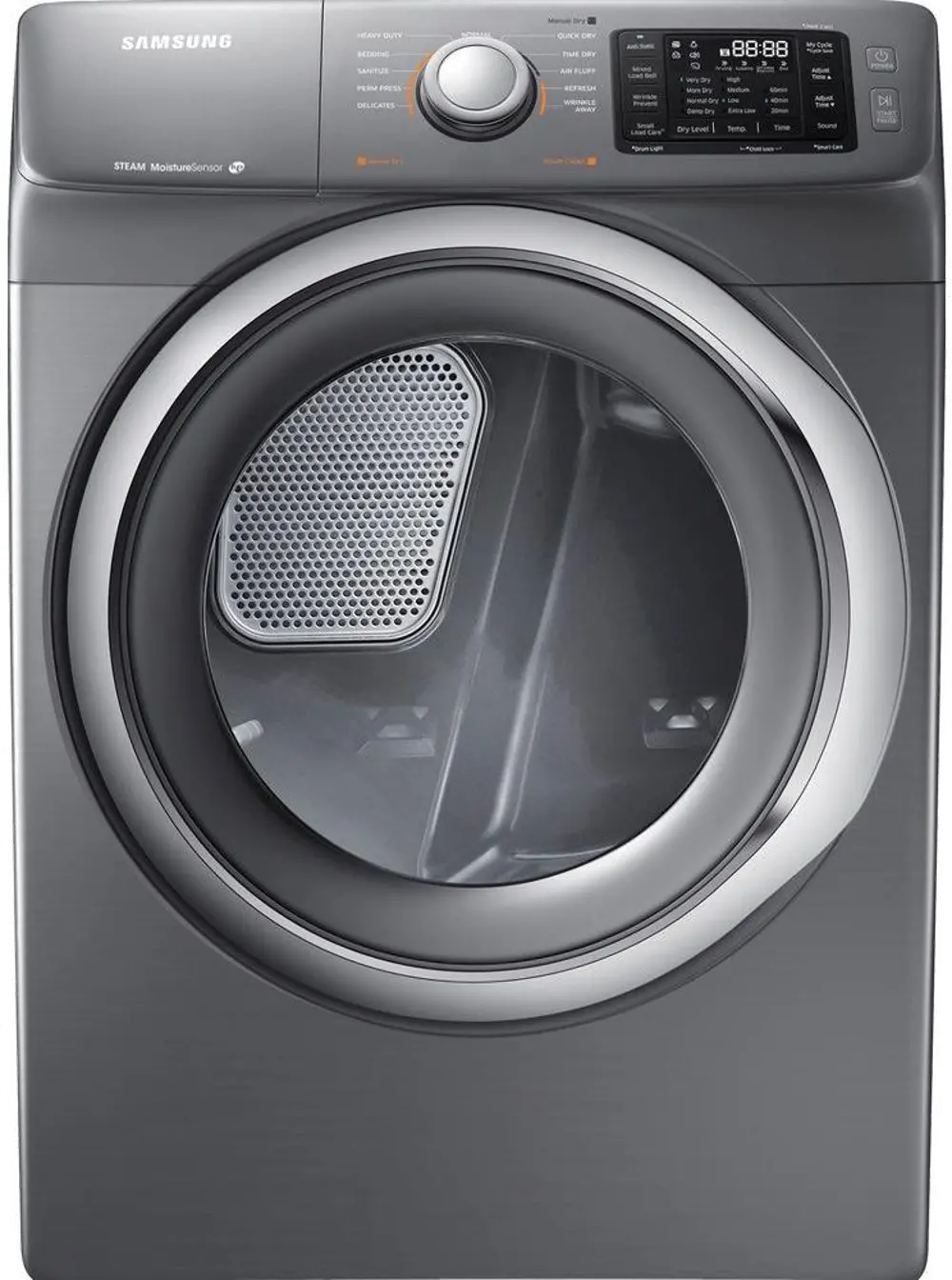 DV42H5200EP Samsung Electric Steam Dryer - 7.5 cu. ft. Platinum-1