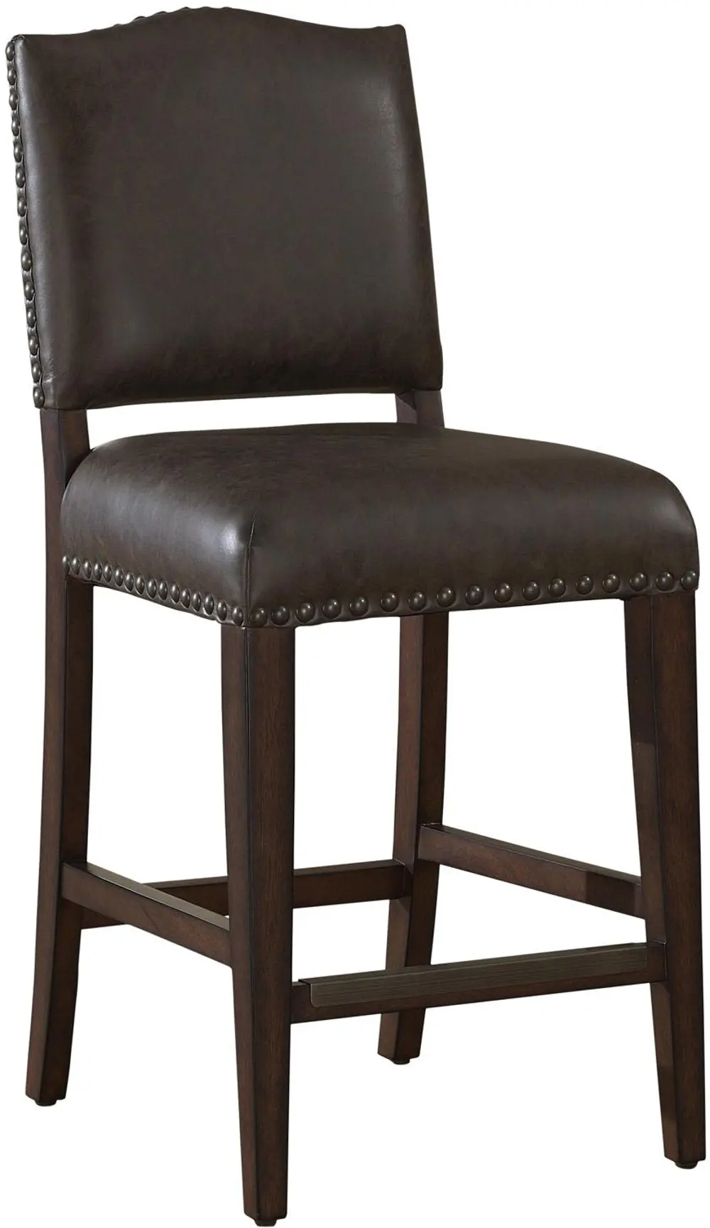 Suede 2-Pack Counter Height Stool - Worthington -1