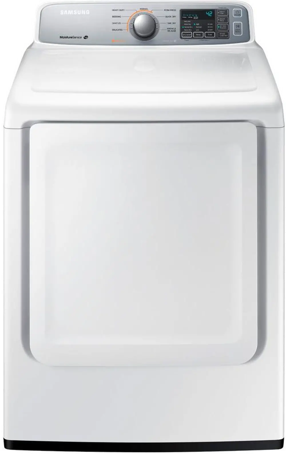 DV45H7000EW Samsung Electric Front Load Dryer - 7.4 cu. ft. White-1